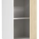 VCM NORDIC Fasola Küchen-Hängeschrank, m. 1 Tür und 1 Einlegeboden - Holz natur/weiß (B:40)