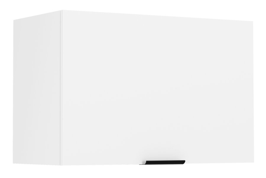 VCM NORDIC Fasola Küchenwandschrank über Dunstabzugshaube, mit 1 Tür – weißes Holz (B:60)