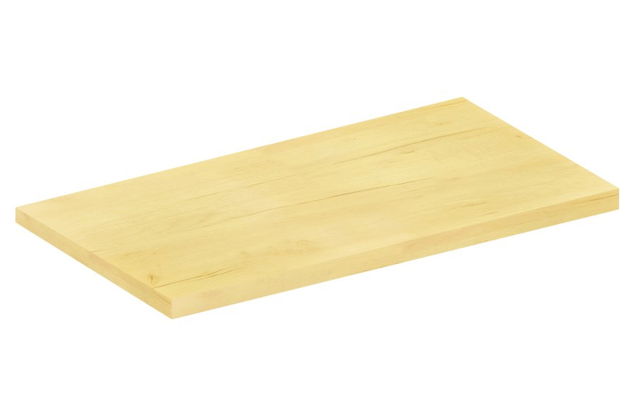 VCM NORDIC Fasola Küchenarbeitsplatte, rechteckig - Naturholz (40x60)