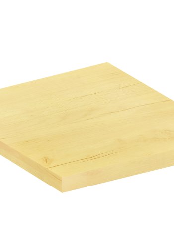 VCM NORDIC Fasola Küchenarbeitsplatte, quadratisch - Naturholz (60x60)