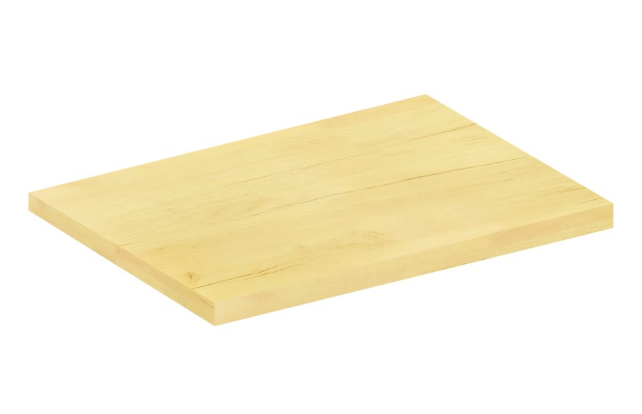 VCM NORDIC Fasola Küchenarbeitsplatte, rechteckig - Naturholz (100x60)