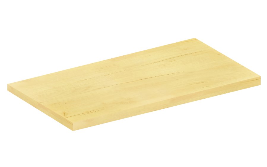 VCM NORDIC Fasola Küchenarbeitsplatte, rechteckig - Naturholz (120x60)