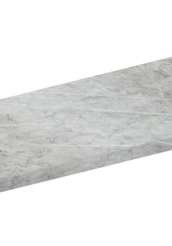 VCM NORDIC Fasola Küchenarbeitsplatte, rechteckig - Holz weiß (120x60)