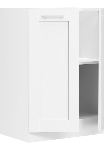 VCM NORDIC Colura Küchenunterschrank, m. 2 Türen, 1 Einlegeboden - Holz weiß (B:60)