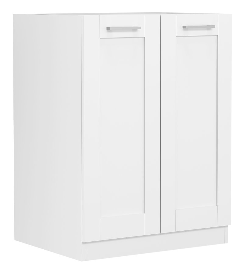 VCM NORDIC Colura Küchenunterschrank, m. 2 Türen, 1 Einlegeboden - Holz weiß (B:60)