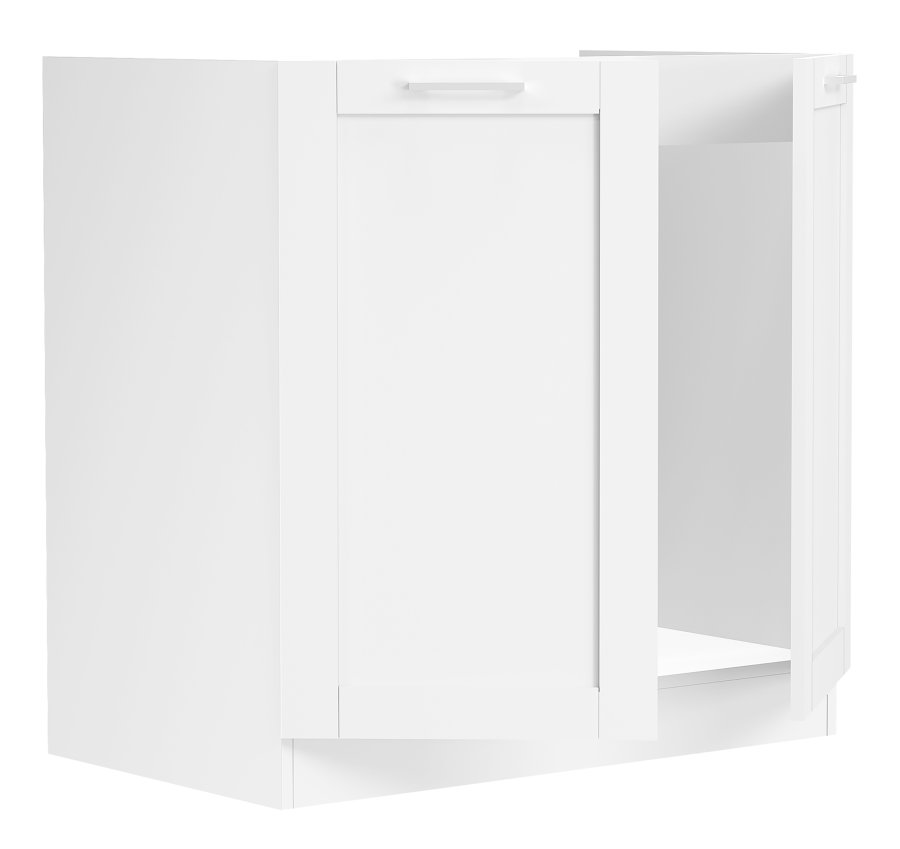 VCM NORDIC Colura Küchenunterschrank für Spüle, m. 2 Türen - Holz weiß (B:80)