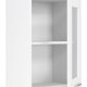 VCM NORDIC Colura Küchen-Hängeschrank, m. 1 Glastür, 1 Einlegeboden - Holz weiß (B:40)