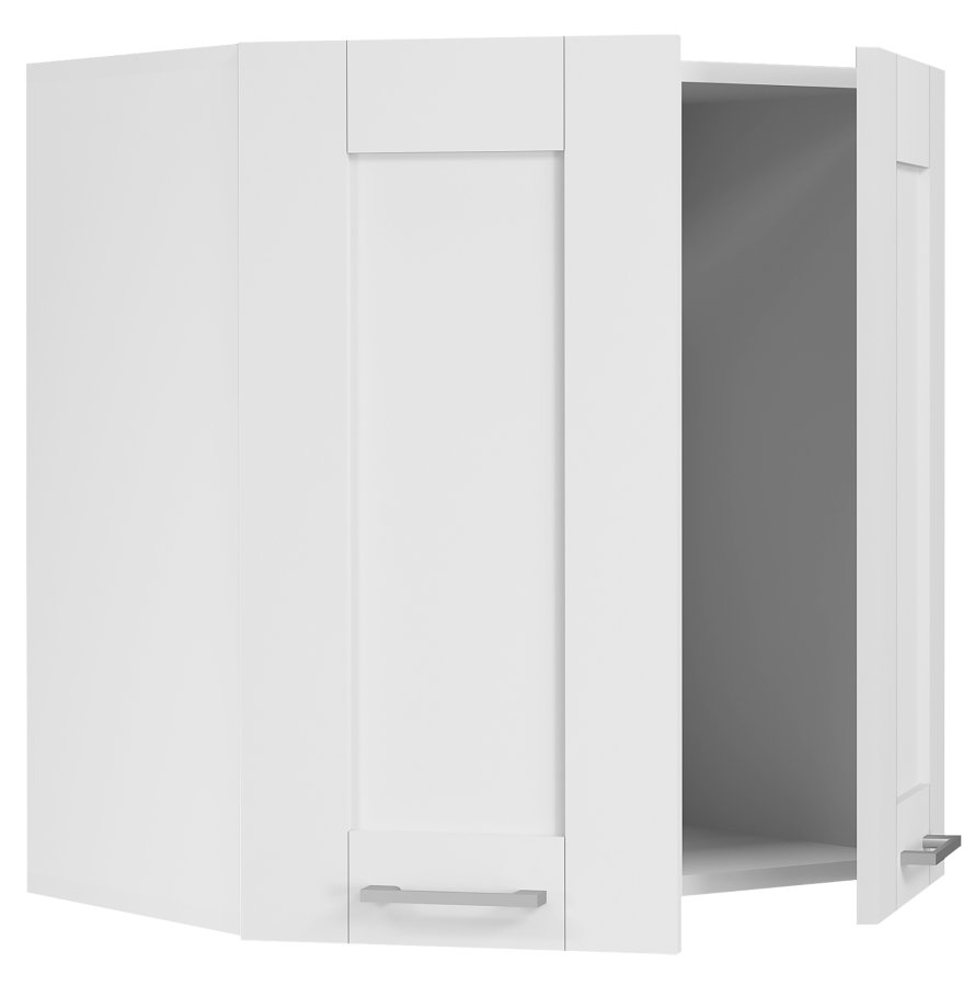 VCM NORDIC Colura Küchen-Hängeschrank, m. 2 Türen - Holz weiß (B:60)