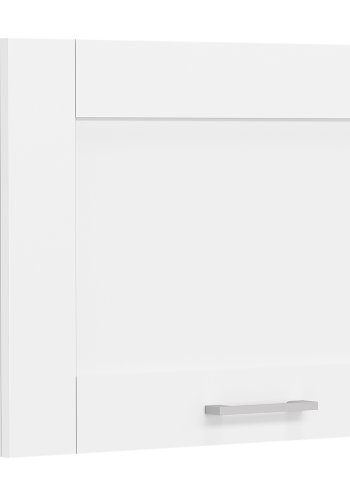 VCM NORDIC Colura Küchen-Hängeschrank über Dunstabzugshaube, mit 1 Tür – weißes Holz (B:60)