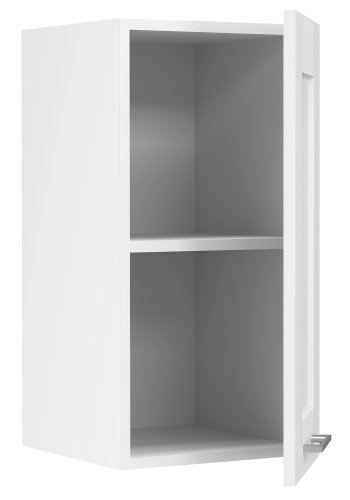 VCM NORDIC Colura Küchen-Hängeschrank, m. 1 Tür, 1 Einlegeboden - Holz weiß (B:30)