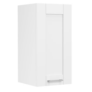 VCM NORDIC Colura kkken vgskab, m. 1 lge, 1 hylde - hvid tr (B:30)