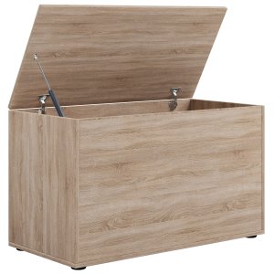 VCM NORDIC Bendola opbevaringskasse, m. lg, rektangulr - natur tr (82x44)