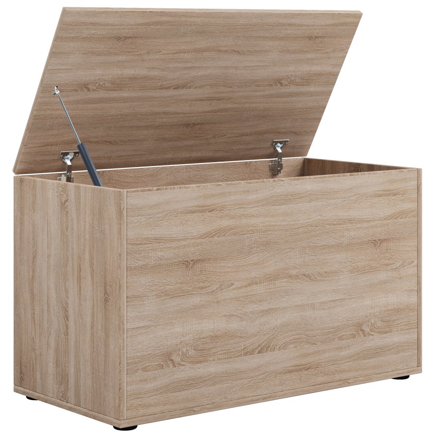 VCM NORDIC Bendola opbevaringskasse, m. lg, rektangulr - natur tr (82x44)