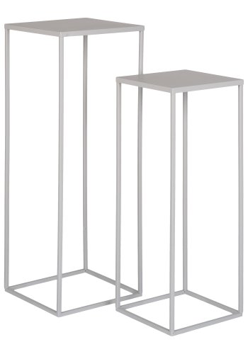 HOUSE NORDIC Blomsterarrangement, stl, kjlig grtt, sett med 2