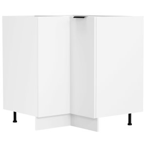 VCM NORDIC Fasola kkken hjrneunderskab, m. 1 lge, 1 hylde - hvid tr