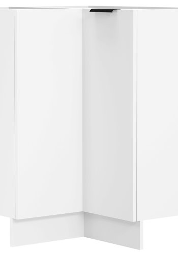 VCM NORDIC Fasola kjkken hjrne underskap, m. 1 dr, 1 hylle - hvitt tre