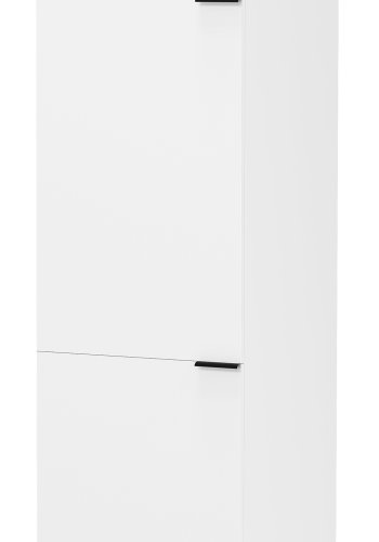 VCM NORDIC Fasola Küchenhochschrank, mit 3 Türen und 4 Einlegeböden - Holz weiß (B:60)