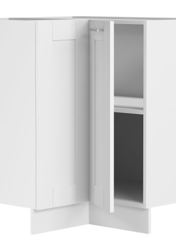 VCM NORDIC Colura Küchen-Eckunterschrank, m. 1 Tür und 1 Einlegeboden - Holz weiß (B:76)