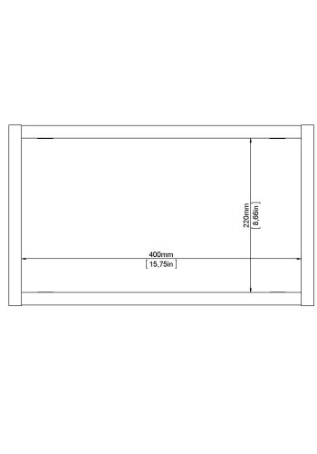 TVILUM Roomers Hängemodul – Walnuss/Naturverbundholz, (26 x 44)