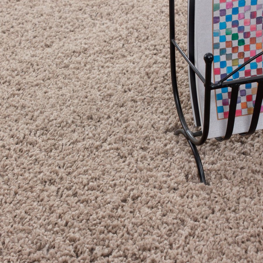 TEPPI Life gulvtppe, rektangulr - brun polypropylen (200-290)