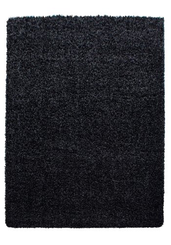 TEPPI Life-teppe, rektangulrt - antrasittgr polypropylen (120x170)