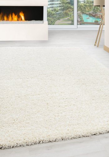 TEPPI Life gulvtppe, rektangulr - creme polypropylen (240x340)