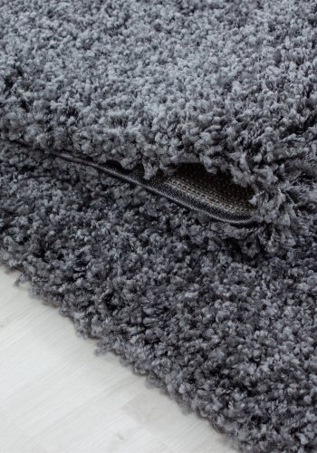 TEPPI Life gulvtppe, rektangulr - antracitgr polypropylen (160x230)