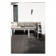 VENTURE DESIGN Parma rektangulrt hagebord - gr polywood hvit aluminium (110x60)