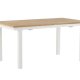 VENTURE DESIGN rektangulrt Panama hagebord - naturlig teak og hvit aluminium (160x90)