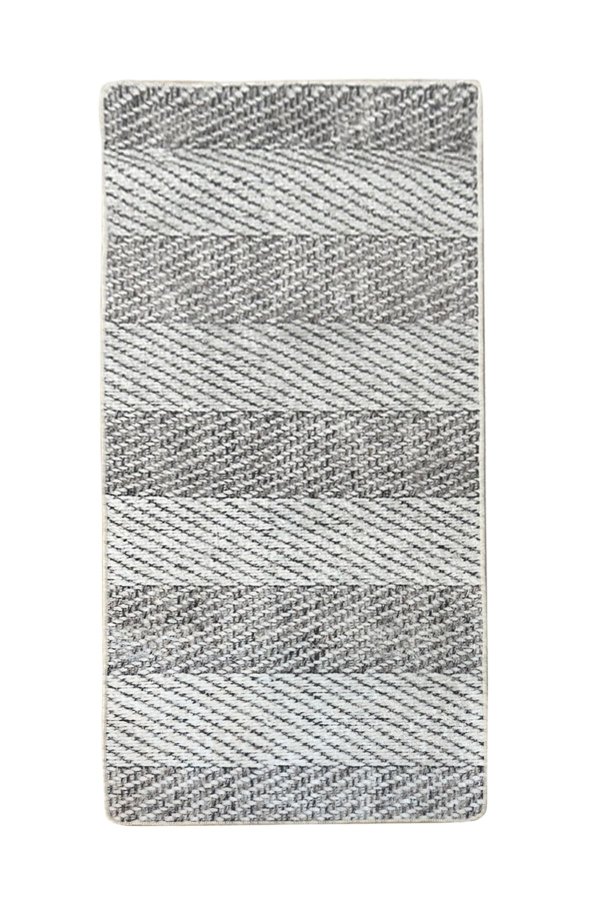 TEPPI Tresse Hall-teppe med striper, rektangulrt - flerfarget bomull og chenille (150x200)