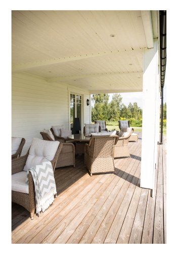 VENTURE DESIGN Vikelund udend�rs lounges�t m. hynder - sand, natur polyrattan og aluminium 