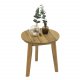 VENTURE DESIGN rundt Chania utendrs sidebord - naturlig akasietre (40)