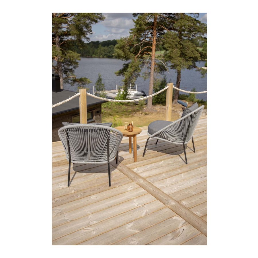 VENTURE DESIGN rundt Chania utendrs sidebord - naturlig akasietre (40)