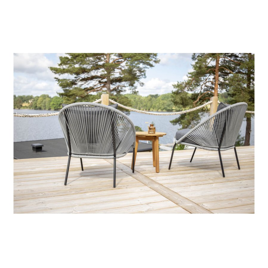 VENTURE DESIGN rundt Chania utendrs sidebord - naturlig akasietre (40)