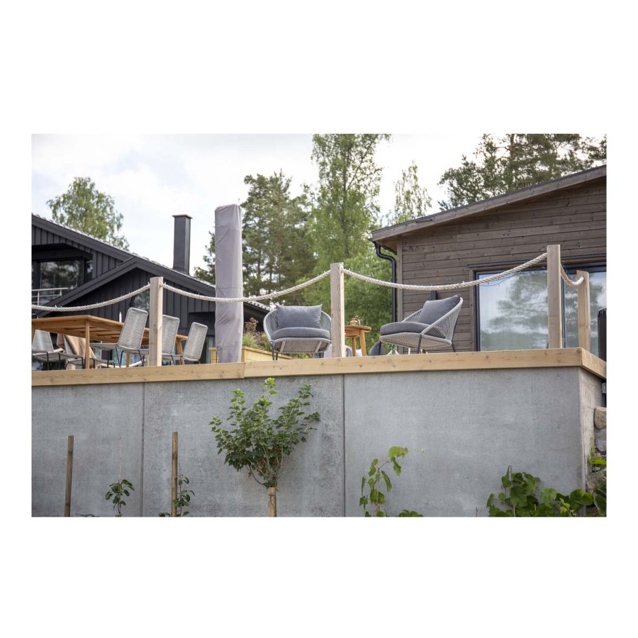 VENTURE DESIGN rundt Chania utendrs sidebord - naturlig akasietre (40)