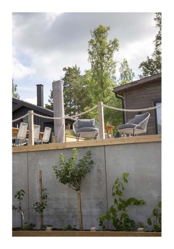 VENTURE DESIGN rundt Chania utendrs sidebord - naturlig akasietre (40)