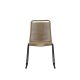 VENTURE DESIGN Lindos hagestol - beige polyestertau og sort st�l