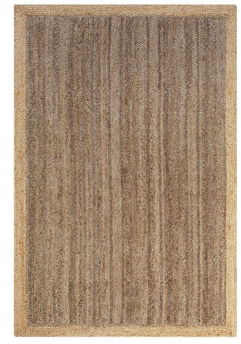 TEPPI 00020A gulvtppe, rektangulr - natur jute (160x240)