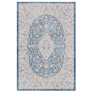 TEPPI 4014A teppe, rektangulrt - flerfarget flyelsstoff (160x230)