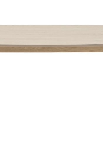 ACT NORDIC Nagano spisebord - hvidpigmenteret egetr (finér)