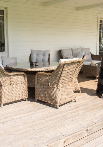 VENTURE DESIGN Bastian udend�rs b�lkurv - sort st�l (H:120)