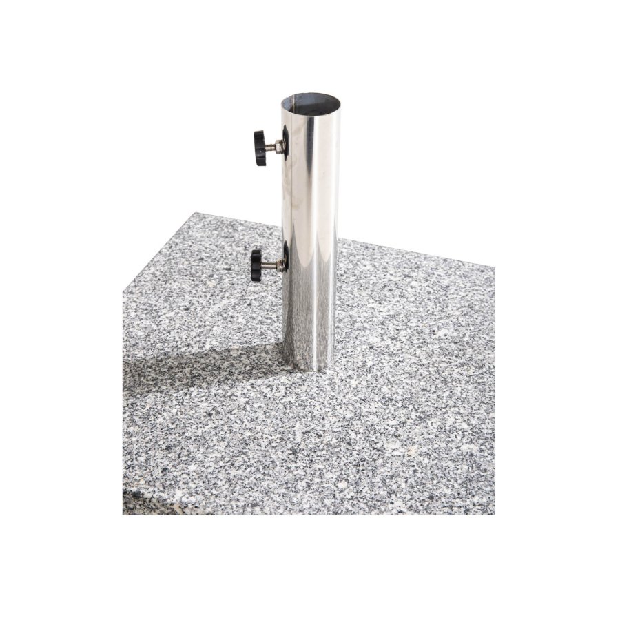 VENTURE DESIGN Stathera parasollfot med hjul - granitt