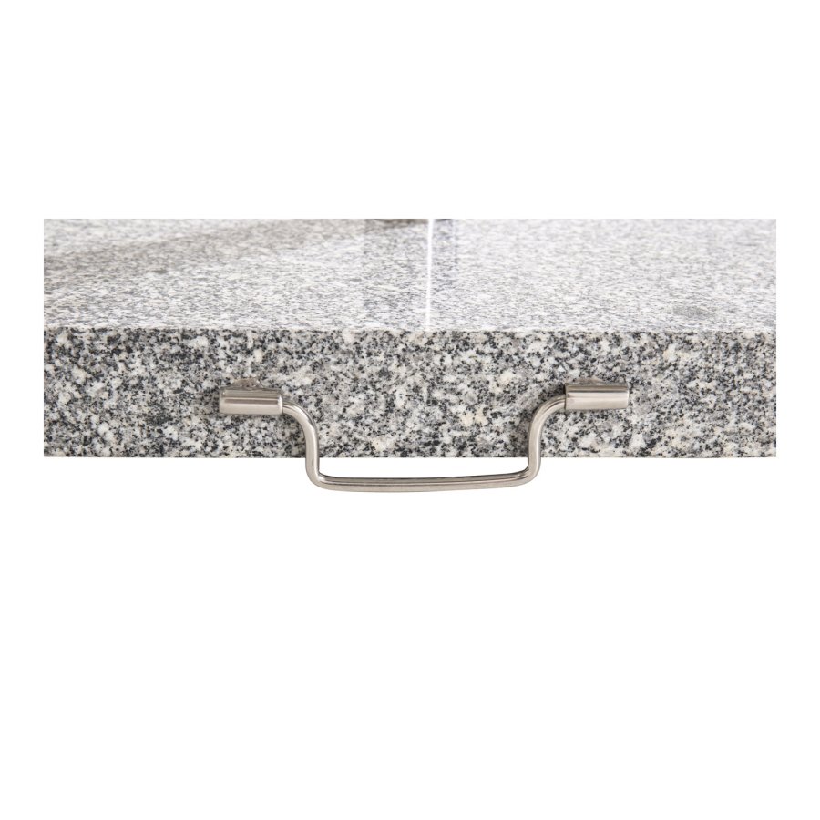 VENTURE DESIGN Stathera parasollfot med hjul - granitt