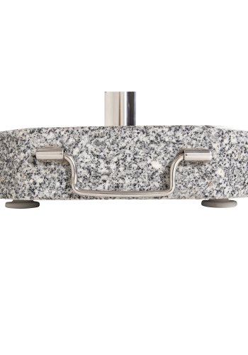 VENTURE DESIGN Stathera parasollfot med hjul - granitt (:50 cm)