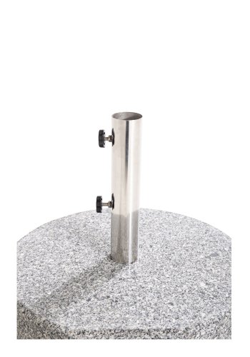 VENTURE DESIGN Stathera parasollfot med hjul - granitt (:50 cm)