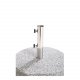 VENTURE DESIGN Stathera parasollfot med hjul - granitt (:50 cm)