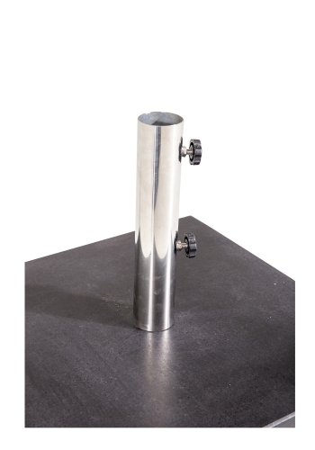 VENTURE DESIGN Stathera parasollfot med hjul - granitt 