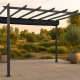 VENTURE DESIGN Lazio pergola, rektangul�r - svart polyester og svart aluminium (393x293)