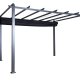 VENTURE DESIGN Lazio pergola, rektangul�r - svart polyester og svart aluminium (393x293)