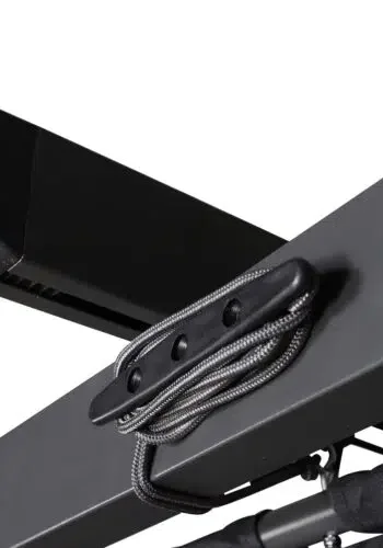 VENTURE DESIGN Lazio pergola, rektangulr - svart polyester og svart aluminium (393x293)